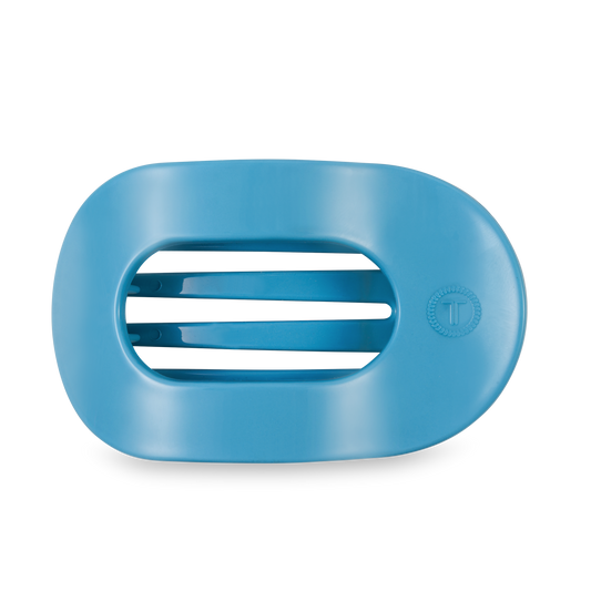 Teleties Flat Round Hair Clip Large Summer Sky