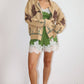 Duck Knit Zip Cardigan