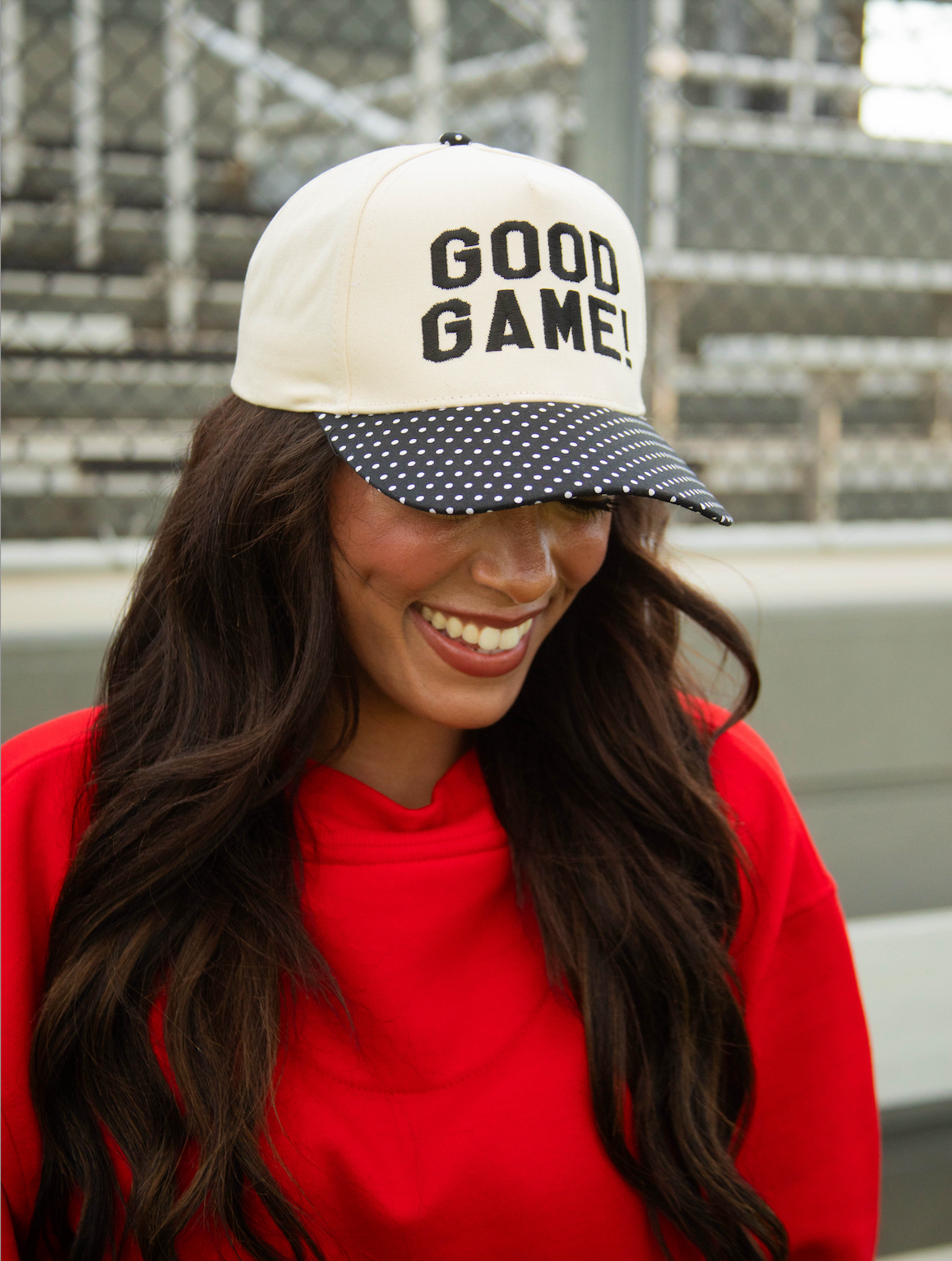 Charlie Southern Good Game Polka Dot Trucker
