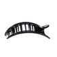Flat Round | Black Polka Dot Party | Large Hair Clip
