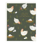 Birthday Hens Greeting Card