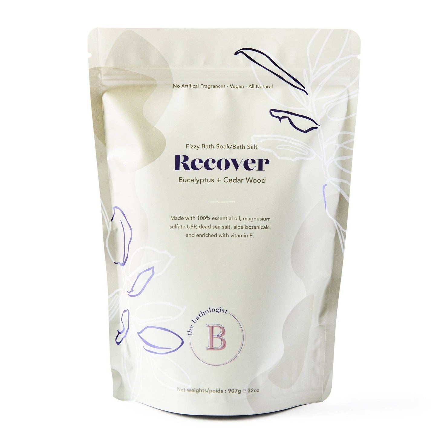 The Bathologist Recover Fizzy Bath Soak 907g