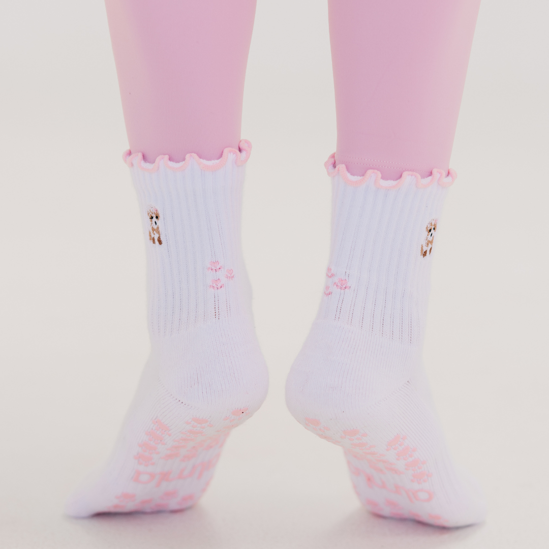 Poodle Grip Socks
