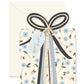 Wedding Gift Blue Die-Cut Greeting Card