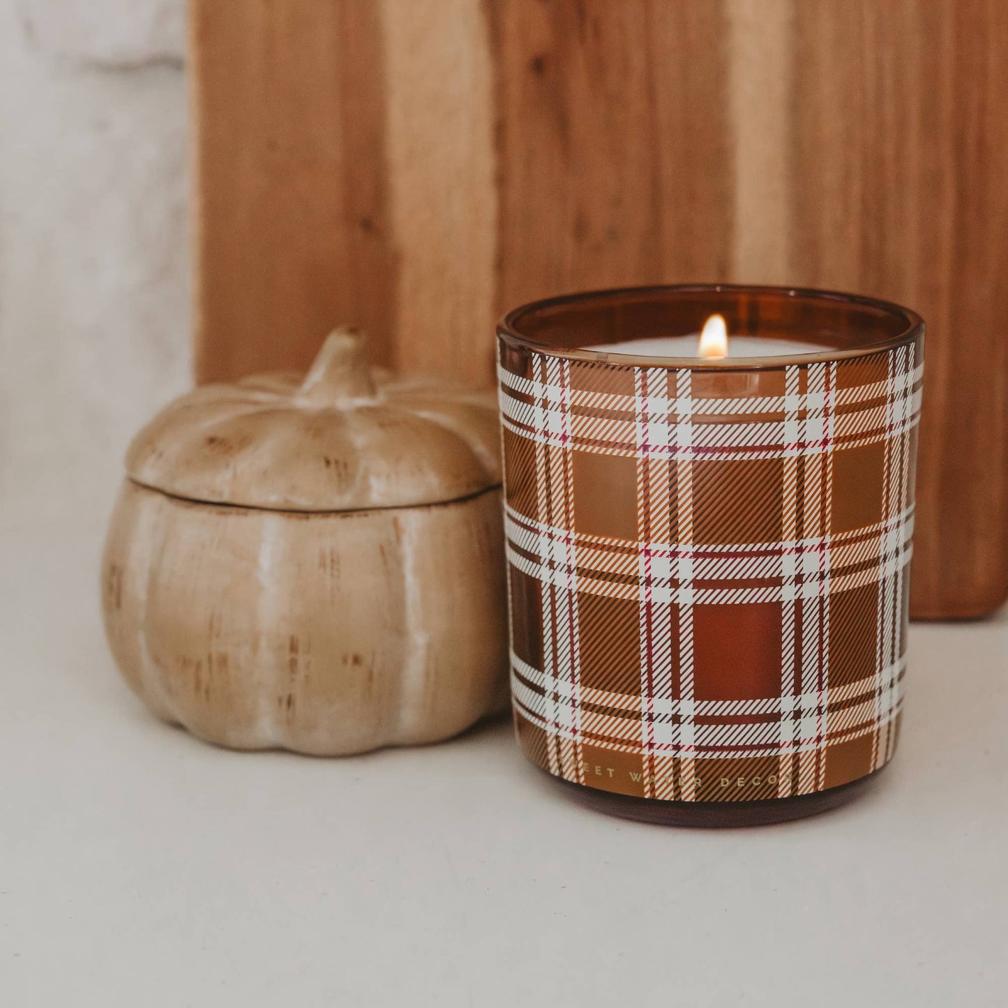 Pumpkin Spice Soy Candle - 8 oz Pumpkin Jar