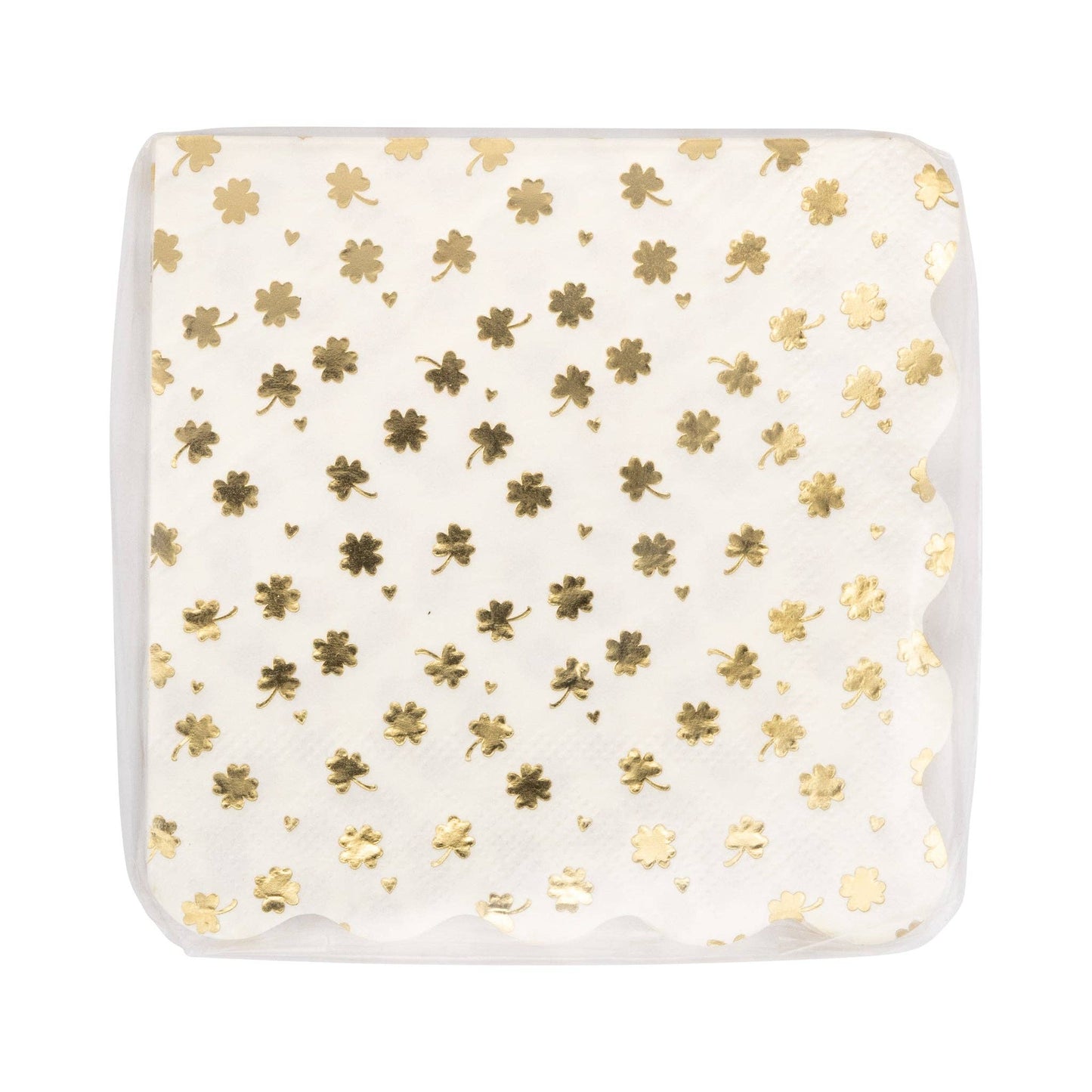 Foil Shamrocks Cocktail Napkin (18ct)