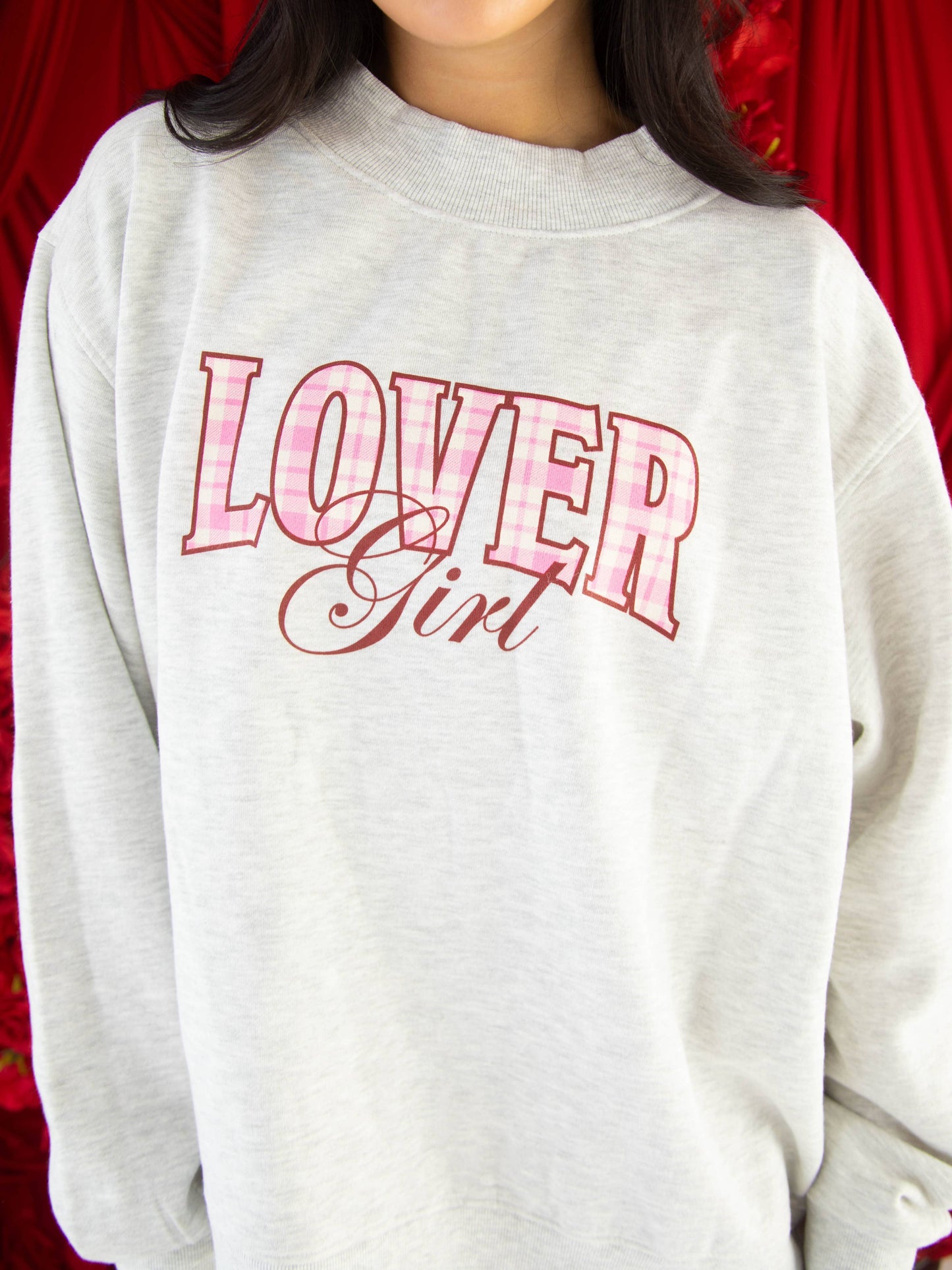 Friday + Saturday Lover Girl Mockneck