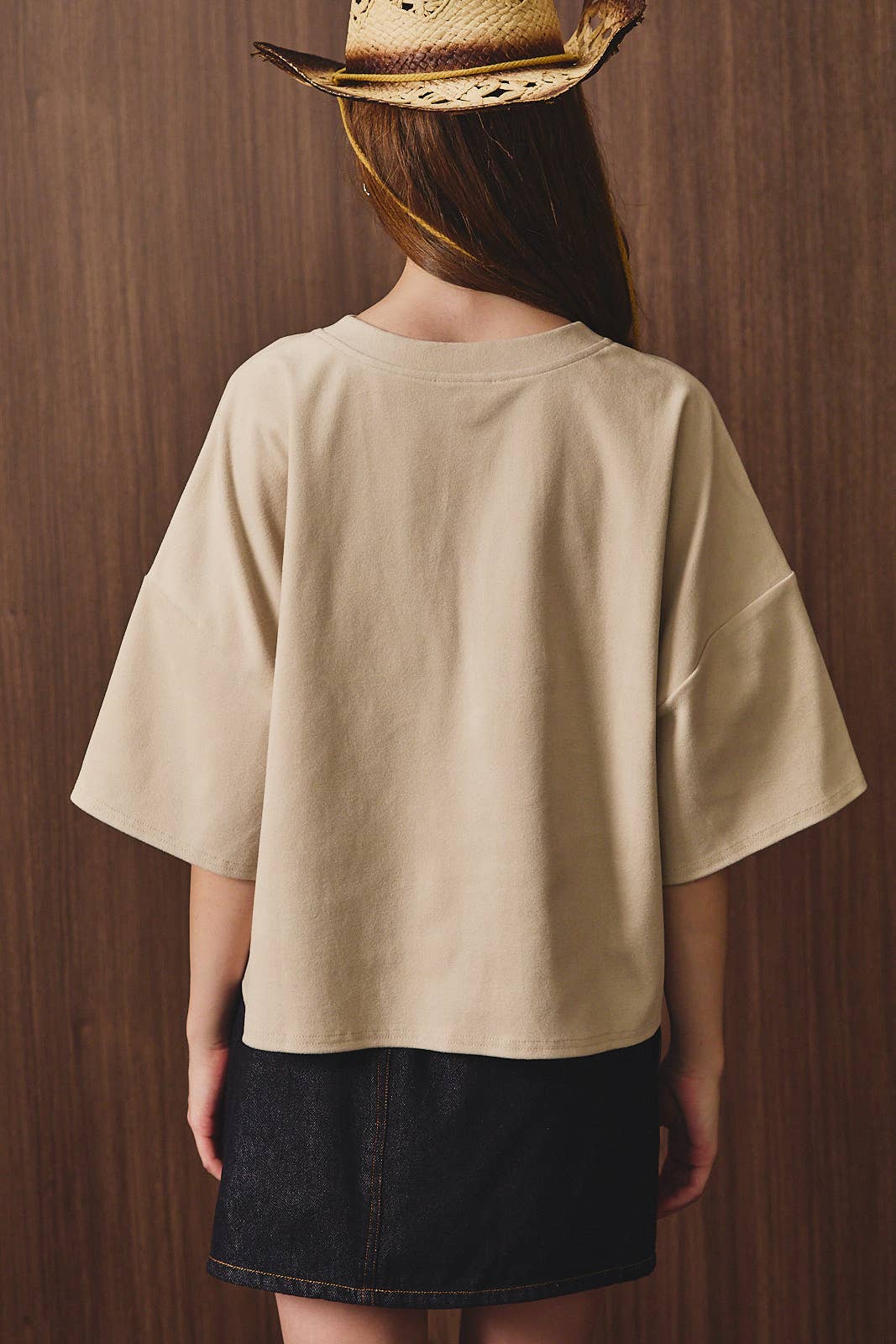 Short Sleeve Rodeo Laundry Line Top