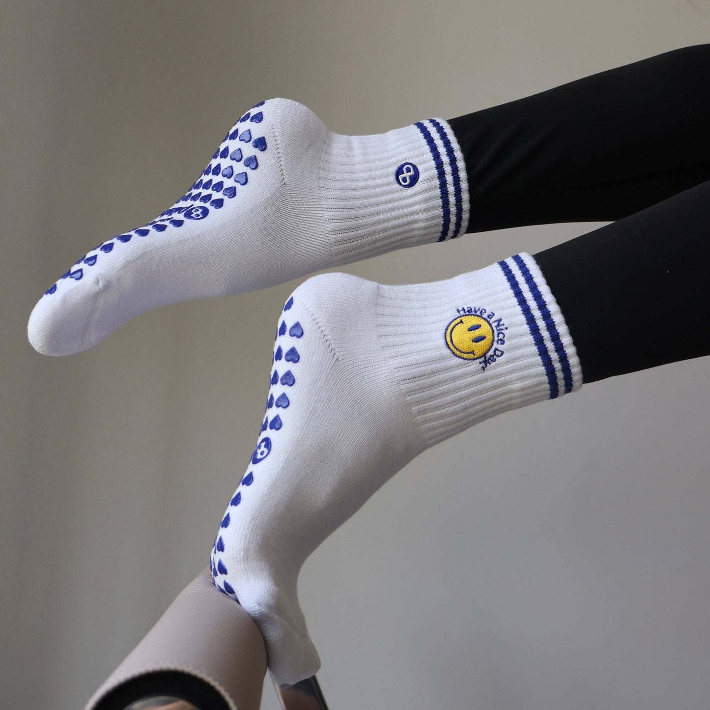 Have a Nice Day Grip Socks