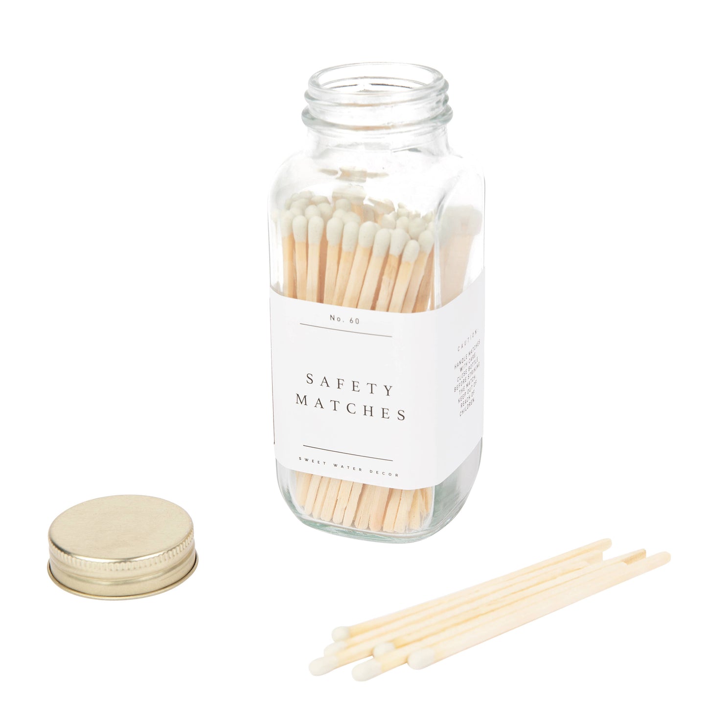 Sweet Water Decor Safety Matches White Tip