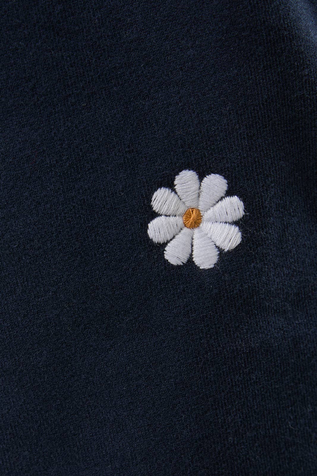 Embroidered Daisy Shorts