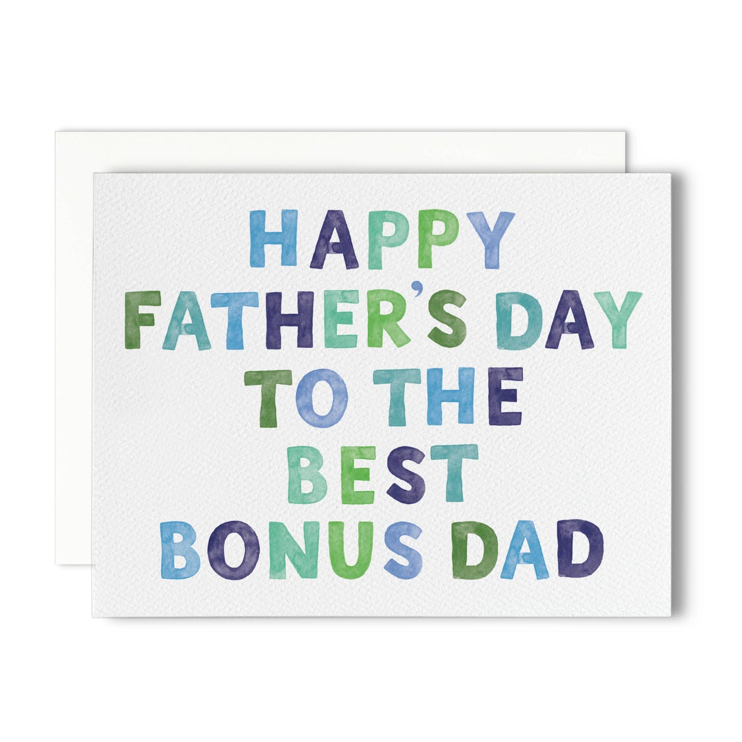Bonus Dad Father's Day Greeting Card | Step Dad Card