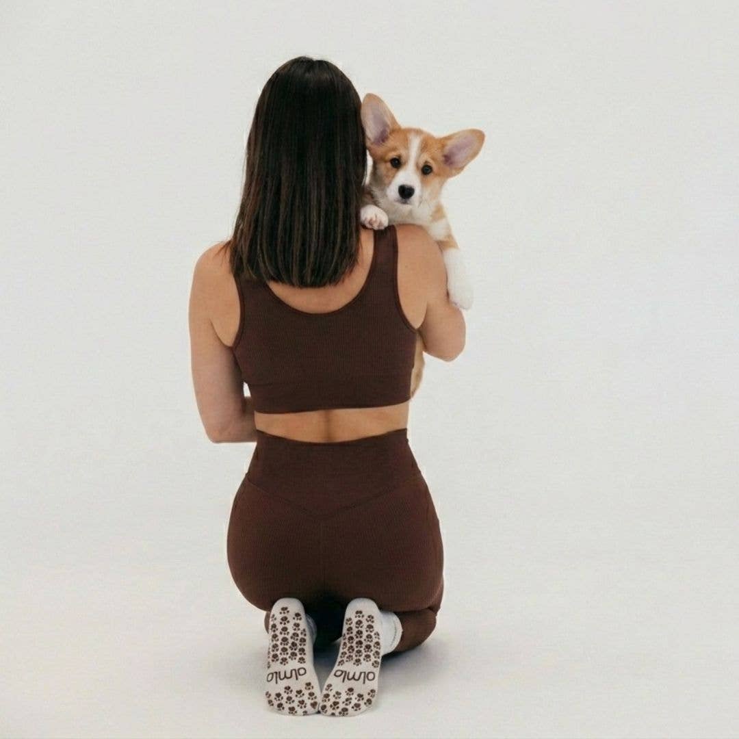 Corgi Grip Socks