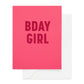 Pink Bday Girl