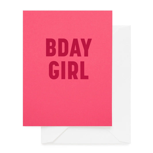 Pink Bday Girl