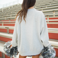 Charlie Southern Football Polka Dot Mockneck