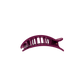 Mulberry | Small | Flat Round Hair Clip