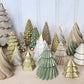 Concrete Christmas Trees - Beige Small Twirly