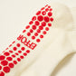 Strawberry Ruffle Grip Sock, Pilates Socks