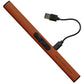 Burnt Orange Rechargeable Electric Lighter