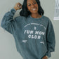 Friday + Saturday Fun Mom Club Corded Sweatshirt