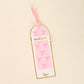 Acrylic Bookmark-Bows Pink