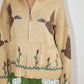 Duck Knit Zip Cardigan