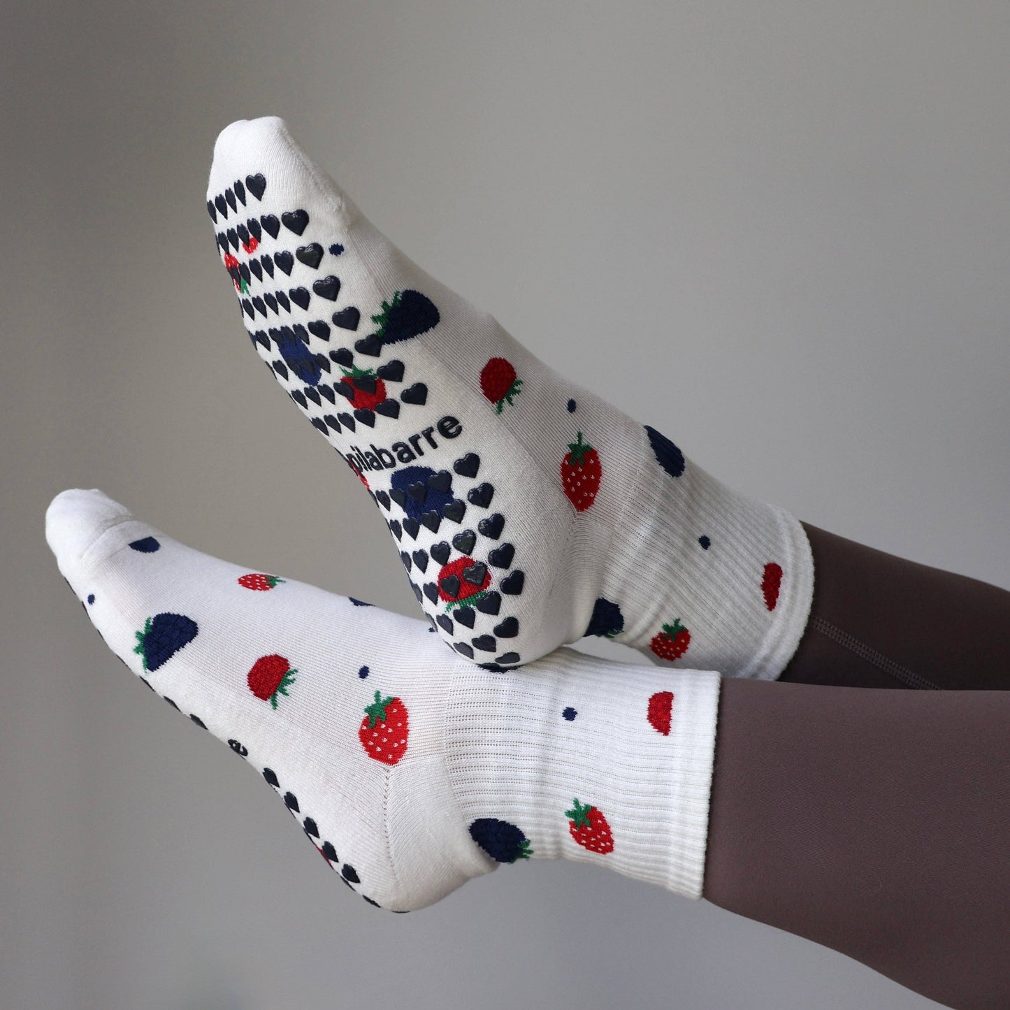 Berries & Cream Grip Socks