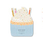 Birthday Cupcake die-cut folded Greeting Card