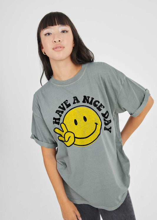 Girl Dangerous Have A Nice Day Boyfriend Tee