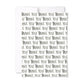Many Thanks Card | Handlettered Thank You Card: Single Card
