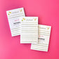 A Tini Bit To Do Notepad | Martini Notepad | 4"x6" Notepad