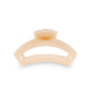 Teleties Open Hair Clip | Tiny | Almond