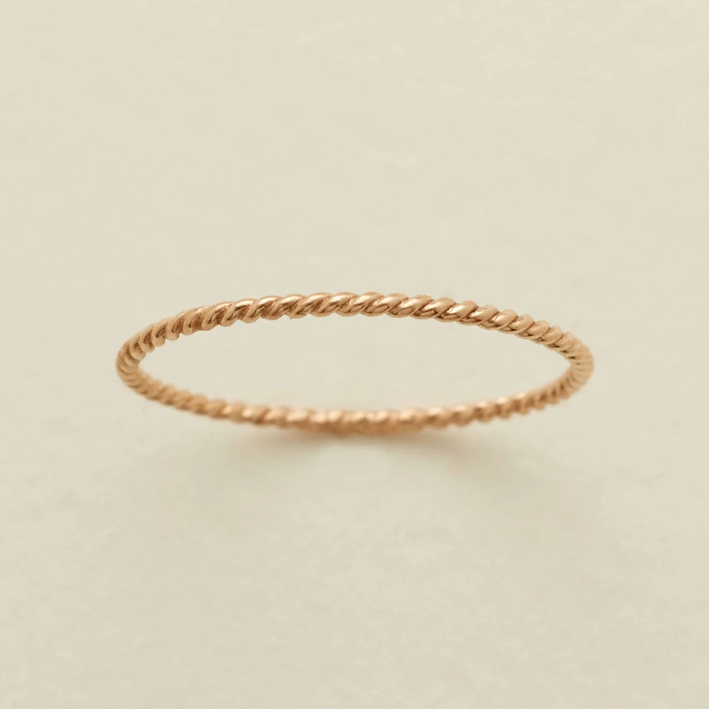 Made By Mary Braided Stacking Ring