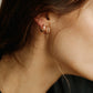 Lisbeth Robbie Gold Hoops