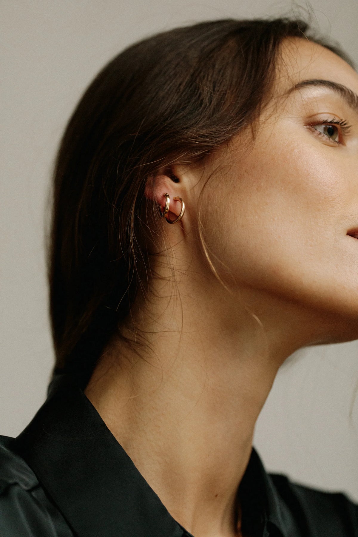 Lisbeth Robbie Gold Hoops