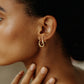 Lisbeth Hailey Gold Hoops
