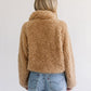 Brunette The Label Teddy Bear Sherpa Jacket