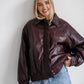 Brunette The Label Oversized Bomber Jacket