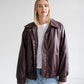 Brunette The Label Oversized Bomber Jacket