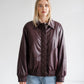 Brunette The Label Oversized Bomber Jacket