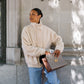 Brunette The Label Snap Sherpa Jacket