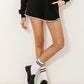 Brunette The Label Sporty Short With Lace Trim
