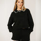 Brunette The Label Lace Collared Sweater