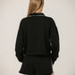 Brunette The Label Lace Collared Sweater