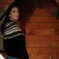 Brunette The Label Fair Isle Jacquard Sweater