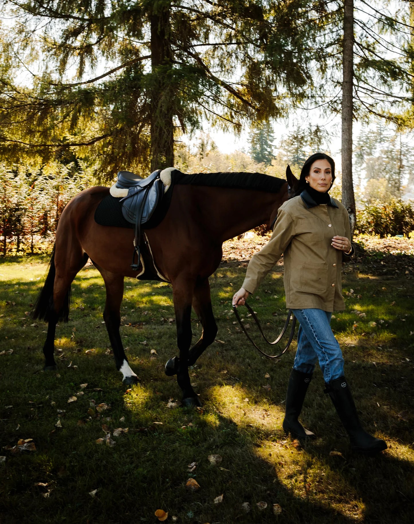 Brunette The Label The Barn Coat