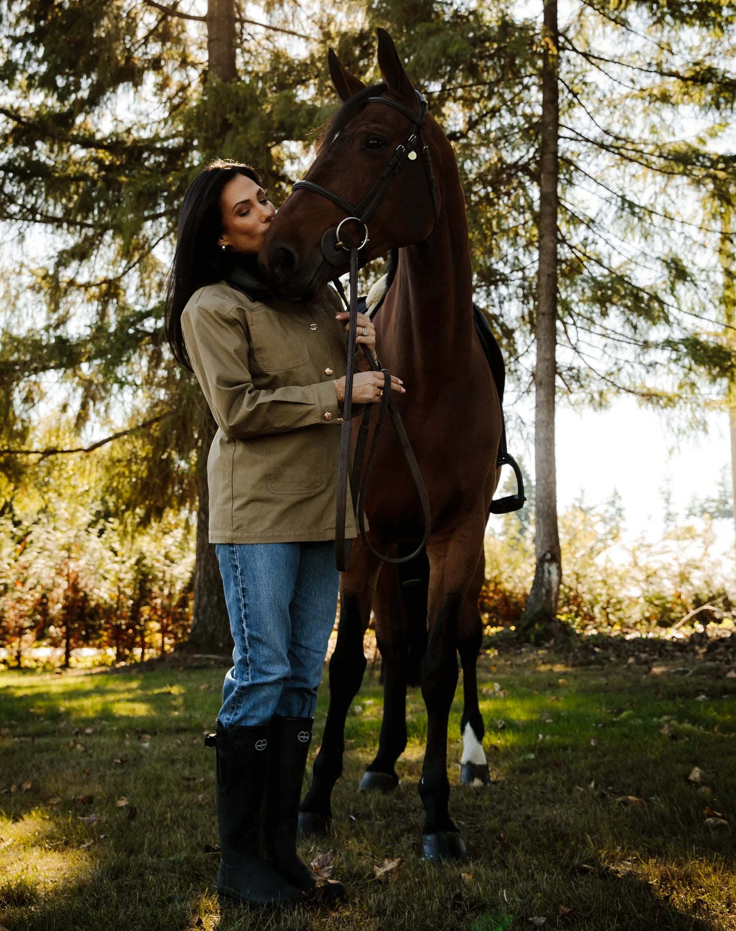Brunette The Label The Barn Coat