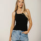 Brunette The Label Ribbed Tank