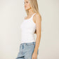Brunette The Label Ribbed Tank Top